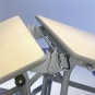 Tisch-Stuhlkombination, 12 Sitze, rechteckig, Tischoberkante: 69 cm von 6-11 Jahre 